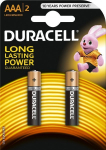 Duracell AAA MN2400 alkaalne LR03 1.5V patareid (2tk) (EU blister)