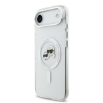 Karl Lagerfeld IML K&CH pead metallraam MagSafe &uuml;mbris iPhone Air jaoks / l&auml;bipaistev