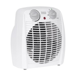 Teesaa TSA8059 electric space heater Indoor White 2000 W Fan electric space heater