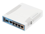 MIKROTIK RB962UiGS-5HacT2HnT hAP ac juurdep&auml;&auml;spunkt kaheribaline 5x RJ45 1000Mb/s 1x SFP 1x PoE
