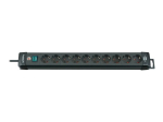 brennenstuhl Premium-Line 10-Outlet Socket Box Black 3m