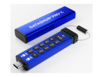 iStorage datAshur PRO+ C 512GB USB 3.2 Gen 1 USB-m&auml;lu sinine