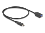 Delock USB Type-C kaabel 50cm must