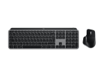 Logitech Master Series MX Keys S Combo for Mac Mouse and Membrane Keyboard Set, Wireless, German