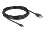 Delock USB kaabel 5m must