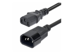 StarTech.com 4.5m toa pikendusjuhe, C14 kuni C13, 15A 250V, KEMA-KEUR toa pikenduskaabel 4.6m must