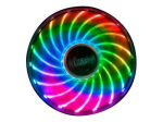 Akasa Vegas X7 Ventilaator 1-komplekt Must L&auml;bipaistev 120 mm