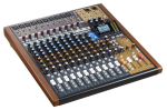 Tascam MODEL 16 helimikser 16 kanalit 20 - 30000 Hz Must, Kuld, Puit