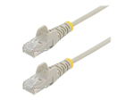 StarTech.com 3m Slim LSZH CAT6 Ethernet kaabel, 10 Gigabit snagless RJ45 100W PoE patch kaabel, CAT 6 10GbE UTP v&otilde;rgukaabel pingereaga, hall, F