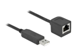 DeLOCK 1m Seriaal Adapter Must