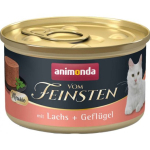 ANIMONDA Vom Feinsten Mousse L&otilde;he ja linnuliha - 85g m&auml;rgkassitoit