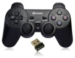 Vakoss GP-4705BK M&auml;ngukontroller must RF Gamepad Analogue/Digital PC, Playstation 3