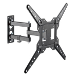 Maclean TV v&otilde;i monitori hoidja, &uuml;ldine, maks VESA 400x400, 23-55", 30kg, must, MC-701N