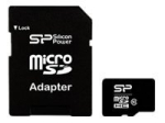 Silicon Power 16 MicroSDHC Flash m&auml;lukaartikklass 10 SD adapter