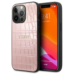 Guess GUHCP13LPCRBPI Croco Strap kollektsioon iPhone 13 Pro / 13 jaoks 6,1" / roosa