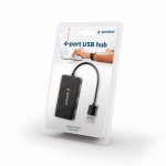 Gembird 4-port USB hub UHB-U2P4-04 USB Hub