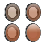 4 t&uuml;&uuml;mansambel Sunnylife ND8/PL + ND16/PL + ND32/PL + ND64/PL filtreid Osmo Nano jaoks