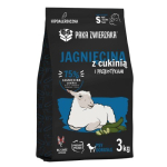 PAKA ZWIERZAKA Lammas koos suvik&otilde;rvitsaga S - kuiv koeratoit - 3kg