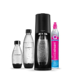 Sodastream Terra MP Megapack soodavee valmistaja, must