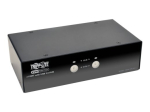 Tripp Lite 2-Port DisplayPort KVM Switch Audio, Kaaded ja USB 3.0 SuperSpeed Hub Desktop