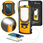 Extralink Power Ranger EPS-6000 6000mAh power bank FM-raadio, LED-valgus, k&auml;ikraam, p&auml;ikesepaneeliga