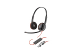 HP Poly Blackwire 3220 juhtmega k&otilde;rvaklapid mustad