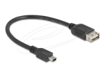 Delock USB kaabel 20cm must