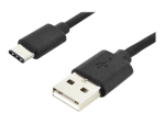 DIGITUS USB Type-C Kaabel 1.8m Must