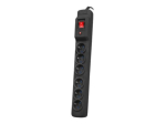 Armac Multi M6 Socket Box 6-pin 16A Black 4.5m