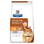 HILL'S PD K/D Kidney + Mobility Chicken - kuiv kassatoit - 3kg