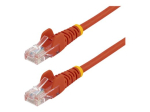 StarTech.com 5m punane Cat5e/Cat 5 eemaldamata Ethernet &uuml;hendusjuhe 5m s&uuml;stitav (UTP) v&otilde;rgukaabel punane