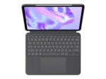 Logitech Combo Touch klaviatuur ja folio&uuml;mbris Swiss Apple 11-tollisele iPad Pro-le (M4)