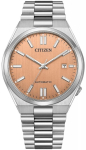 Citizen Tsuyosa Meeste Kell 40mm Salmon Cirkkel Roostevaba Terase K&auml;rg