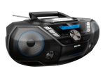 Philips CD Soundmachine AZB798T Boombox Must H&otilde;bedane