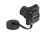 Delock D-t&uuml;&uuml;pi Kl&otilde;mpsumoodul - USB Socket Mehhanism - USB 3.2 Gen 1 Kaitsetouga - 1 USB-pistik - Must