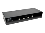 Tripp Lite 4-Port DisplayPort KVM Switch Audio, Kaaded ja USB 3.0 SuperSpeed Hub Desktop