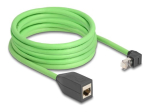 DeLOCK CAT 6a SF/UTP 5m Paasukepp Roheline