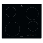 Electrolux Serie 300 949492519 LIB60420CK must Sisse ehitatav 59 cm Tsoon induktsioonpliit 4 tsooni(d)
