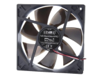 Noiseblocker BlackSilentPRO PL-1 ventilaator 1-pakk must 120 mm
