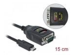 DeLock Serial Adapter USB-C 460.8Kbps Kaablid