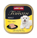 ANIMONDA Vom Feinsten Adult Turkey with cheese - niiske koeratoit - 150g