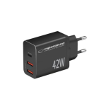 Esperanza EZC106K vooluadapter 42W must