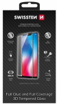 Swissten Ultra vastupidav Full Face / Full Glue kaitseklaas Premium 9H Apple iPhone 13 Pro Max must