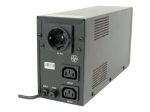 GEMBIRD UPS koos AVR Line-Interactive 650VA 2xIEC 1xSchuko 230V OUT LCD Intelligentne &uuml;lespinge-, &uuml;lekoormuse- ja l&uuml;hisekaitse