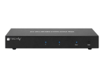 TECHLY 101928 2-port DisplayPort/USB dual-monitor KVM switch 2x1 with audio