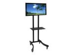TECHLY Mobiilne TV tugi/vahtkast LED/LCD/PDP jaoks 32-70inch 40kg riiuliga