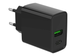 Gembird 2-port 20W USB Fast Charger TA-UC-PDQC20-01-BK
