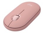 Logitech Pebble Mouse 2 M350s optiline juhtmev&otilde;ru roosa