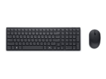 Dell Pro Compact Silent klaviatuur ja hiir - KM555 komplekt juhtmevaba US International m&auml;rgiga