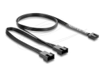 Delock 4-pin PWM (emane) 4-pin PWM (isane) musta ventilaatori jagaja